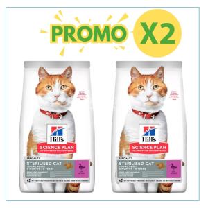 Hill's Gatto Science Plan Adulto Sterilizzato Anatra 2