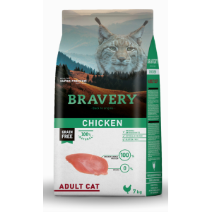 Bravery Gatto Pollo 2kg