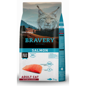 Bravery Gatto Sterilizzato Salmone