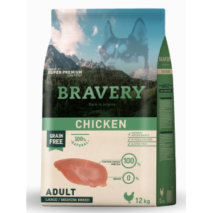 Bravery Cane Medium e Large Pollo