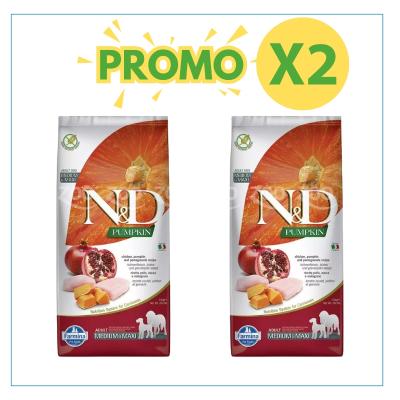 Farmina N&D Pumpkin cane adulto...