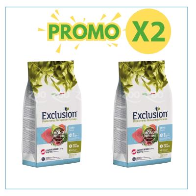 Exclusion Puppy cane Large Tonno 12Kg