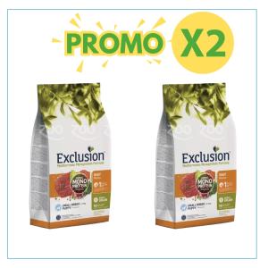 Exclusion Cane Mediterraneo Monoprotein Puppy Small Manzo 2