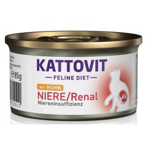 Kattovit Renal Gatto con Pollo lattina 85gr