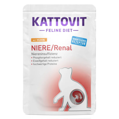 Kattovit Renal Gatto bocconcini Pollo...