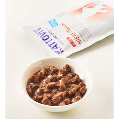 composizione Kattovit Renal Gatto bocconcini Manzo busta 85gr