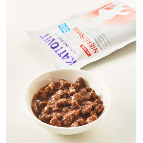 composizione Kattovit Renal Gatto bocconcini Manzo busta 85gr