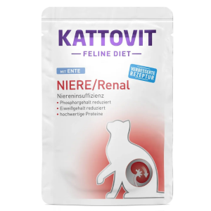 Kattovit Renal Gatto bocconcini Anatra busta 85gr