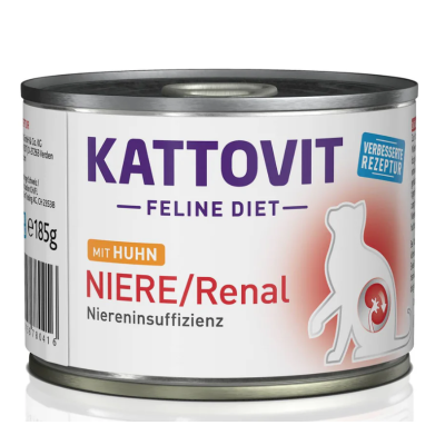 Kattovit Renal Gatto con Pollo lattina 185gr