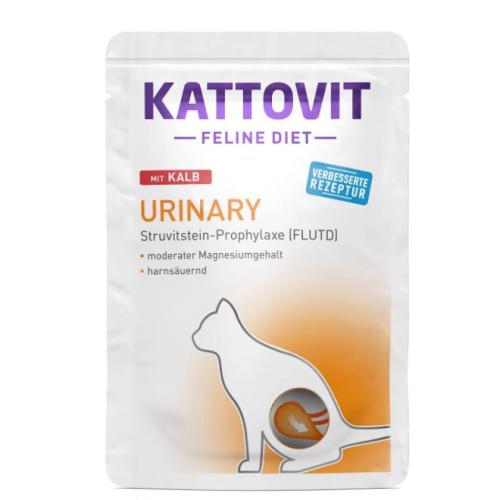 Kattovit Urinary Gatto bocconcini Vitello busta 85gr