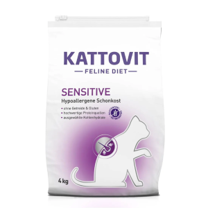 KATTOVIT Crocchette Sensitive Pollo per gatti 1,25kg 2