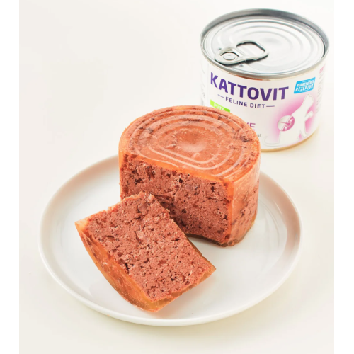 composizione Kattovit Sensitive Gatto con Pollo lattina 185gr