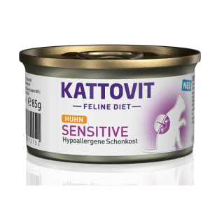 Kattovit Sensitive Gatto Pollo lattina 85gr
