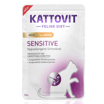 Kattovit Sensitive Gatto patè Pollo busta 85gr