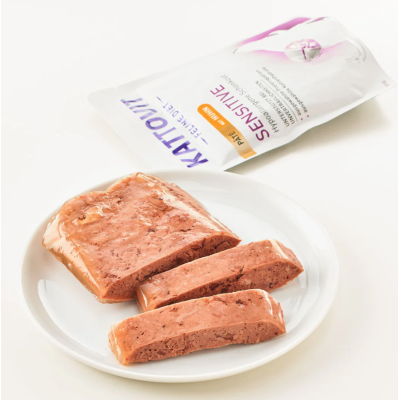 composizione Kattovit Sensitive Gatto patè Pollo busta 85gr