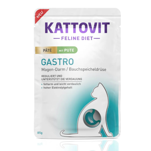 Kattovit Gastrointestinal Gatto patè Tacchino busta 85gr
