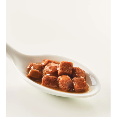 consistenza Kattovit Gastrointestinal Gatto bocconcini Pollo e Riso busta 85gr