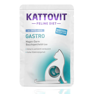 Kattovit Gastrointestinal Gatto bocconcini Anatra e Riso busta 85gr