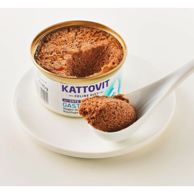 consistenza Kattovit Gastrointestinal Gatto con Anatra lattina 85gr