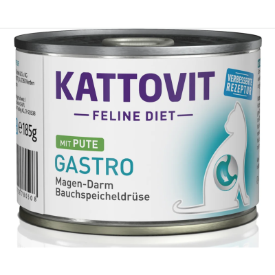 Kattovit Gastrointestinal Gatto Tacchino lattina 185gr