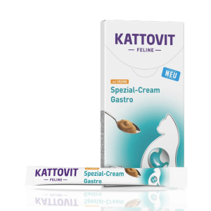 Kattovit Gastrointestinal Gatto Snack cream Pollo cf. 6x15 gr