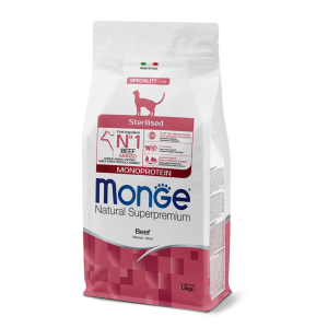 Monge Gatto Natural Superpremium Adulto Sterilizzato Manzo