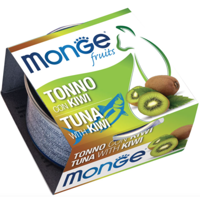 Monge Fruits Gatto Pezzetti di Tonno con Kiwi 80gr