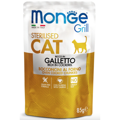 Monge Gatto Sterilizzato Grill...