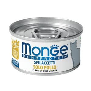 Monge Monoprotein Sfilaccetti Solo Pollo Lattina 80gr