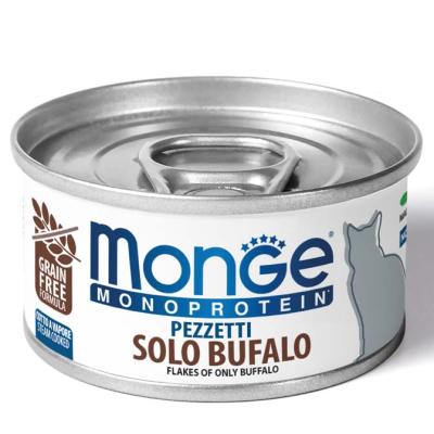Monge Monoprotein Sfilaccetti Solo Bufalo Lattina 80gr