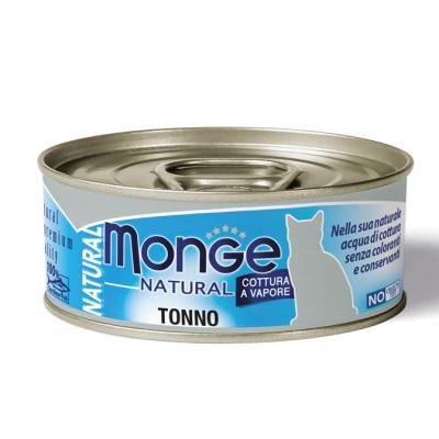 Monge Natural Gatto Pezzetti Tonno Lattina 80gr