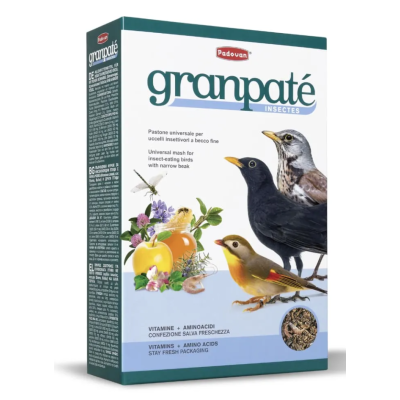 Padovan Uccelli Granpatee Insetti 1kg