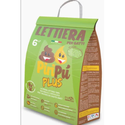 Piripù Gatto Plus lettiera naturale 6 LT