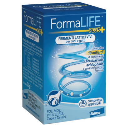 FormaLIFE+  fermenti lattici per gatti e cani 30 cpr