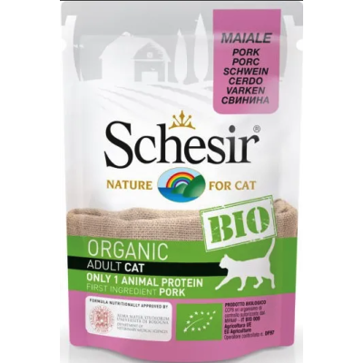 Schesir Gatto Bio Organic Maiale...