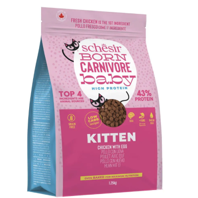 Schesir Born Carnivore Kitten Pollo...
