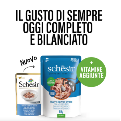 Schesir Gatto Tonnetto con Pesce...