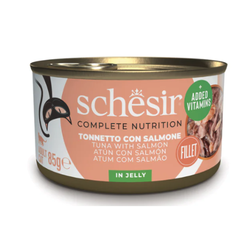 Schesir Gatto Tonnetto con Salmone in Jelly lattina 85gr