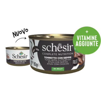 Schesir Gatto Tonnetto con Seppie in...