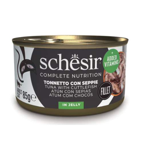 Schesir Gatto Tonnetto con Seppie in Jelly lattina 85gr