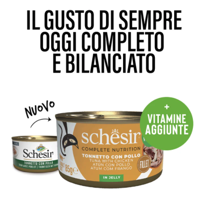 Schesir Gatto Tonnetto e Pollo in...