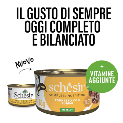 Schesir Gatto Tonnetto con Surimi in...