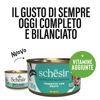 Schesir Gatto Tonnetto con Orata in...