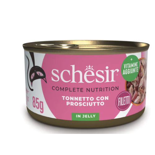 Schesir Gatto Tonnetto con Prosciutto in Jelly lattina 85gr