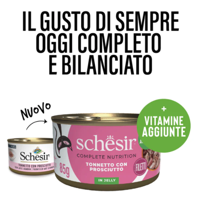 Schesir Gatto Tonnetto con Prosciutto...