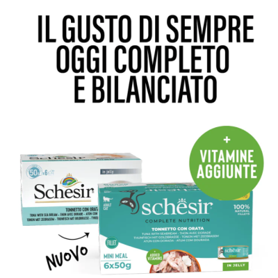 Schesir Gatto Tonnetto con Orata in...