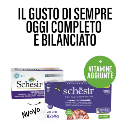 Schesir Gatto Tonnetto con Manzo in...
