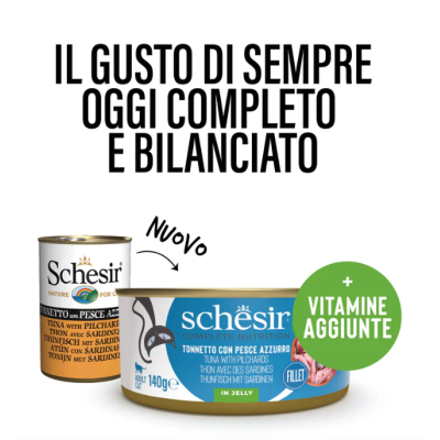 Schesir Gatto Tonnetto con Pesce...