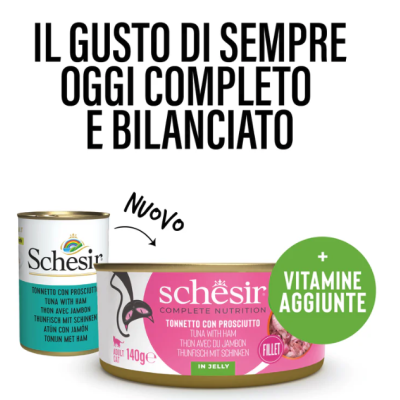 Schesir Gatto Pollo con Prosciutto in...