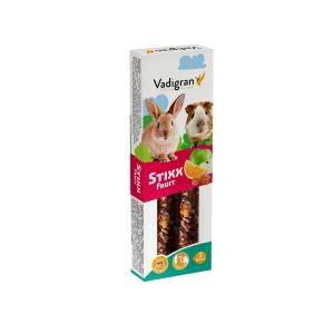 Vadigran Coniglio e Porcelelini D'India Snack Stixx Fruit 2pz